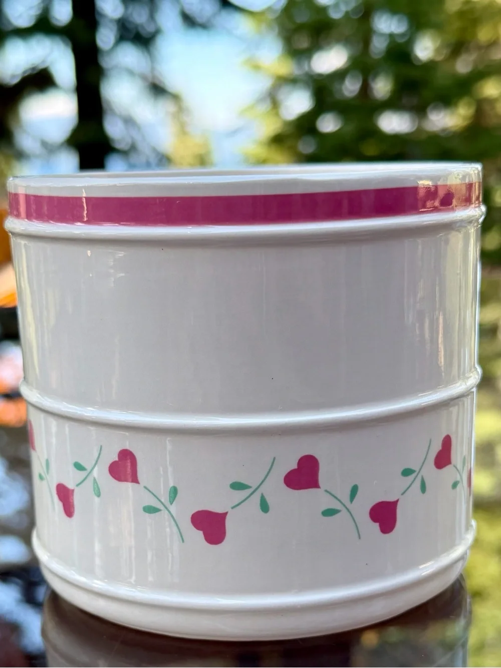 1985 Inarco or ceramic heart
